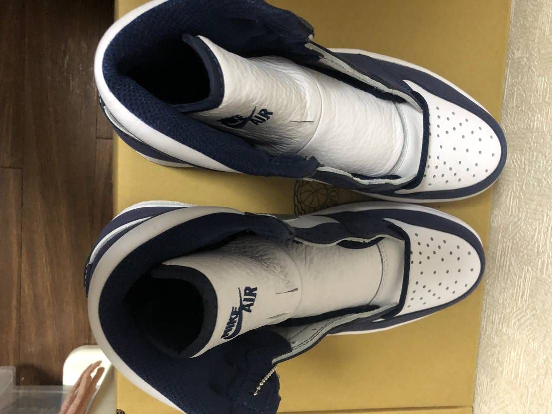 Nike Air Jordan 1 Retro High OG CO.JP "Midnight Navy"(2020)(ブリーフケース付き)