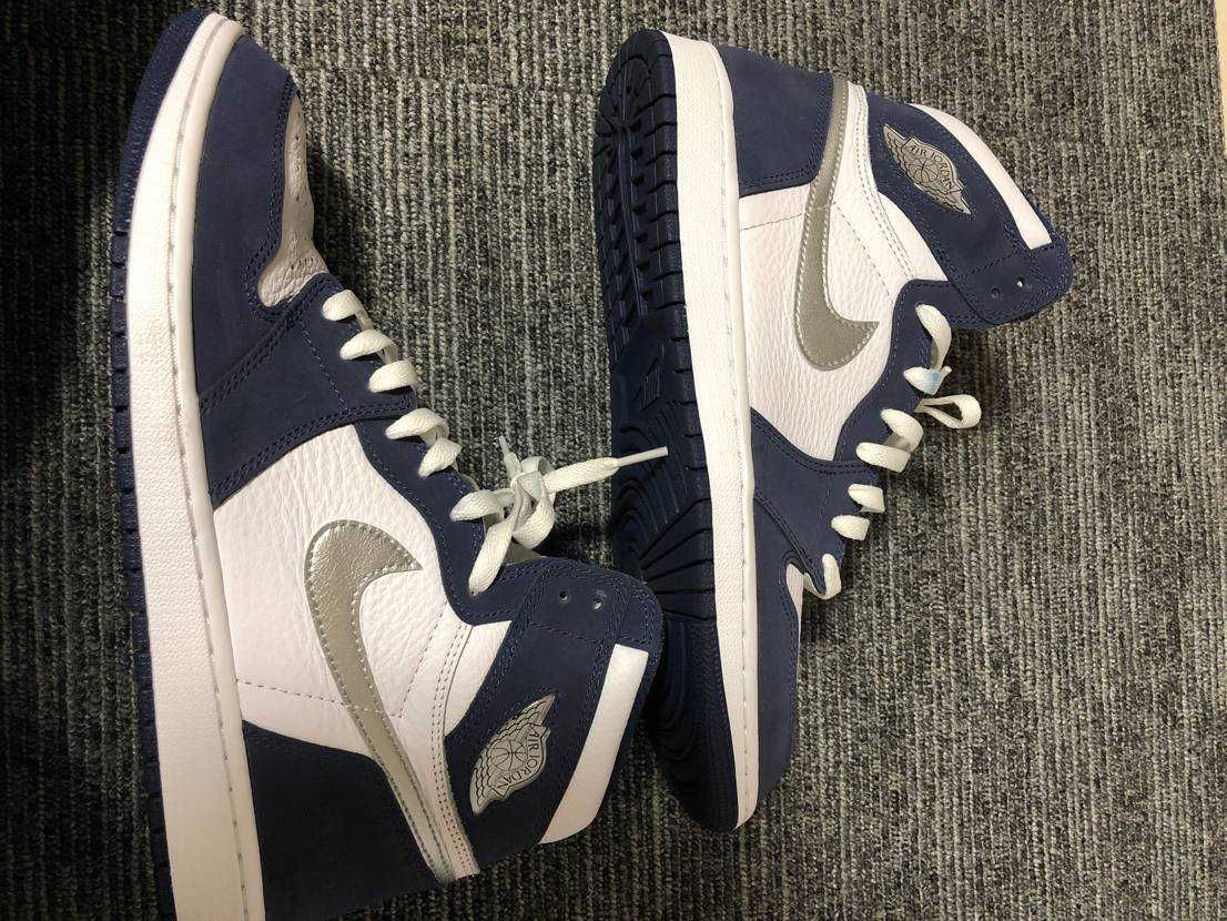 Nike Air Jordan 1 High OG CO.JP "White/Midnight Navy" (2020)(ブリーフケースなし)