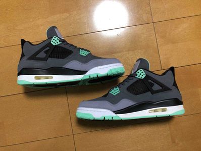 NIKE AIR JORDAN 4 RETRO GREEN GLOW