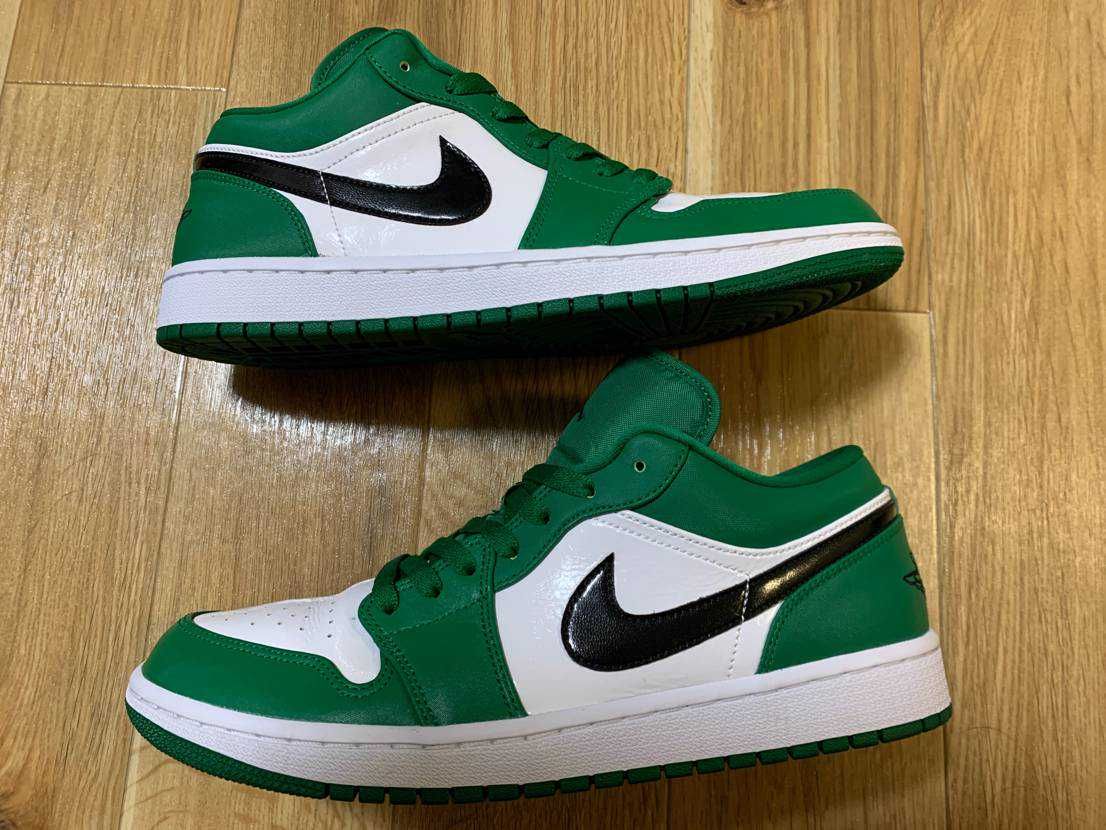 Nike Air Jordan 1 Low "Pine Green/White"