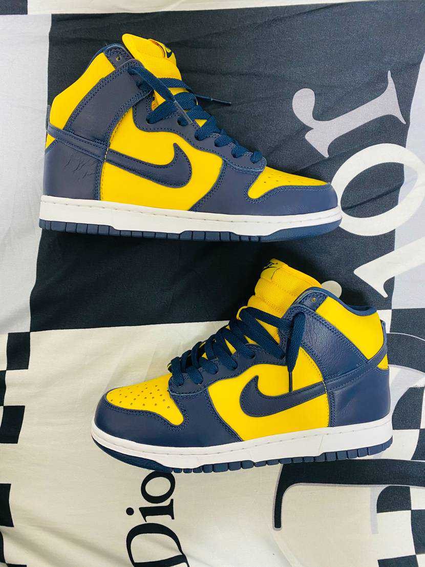 Nike Dunk High "Michigan"