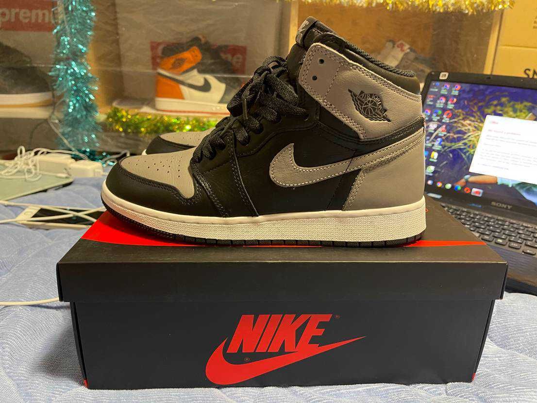 Nike GS Air Jordan 1 Retro High OG BG "Shadow" (2018)