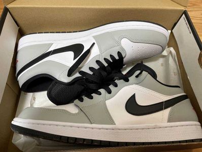 NIKE AIR JORDAN 1 LOW "LIGHT SMOKE GREY"