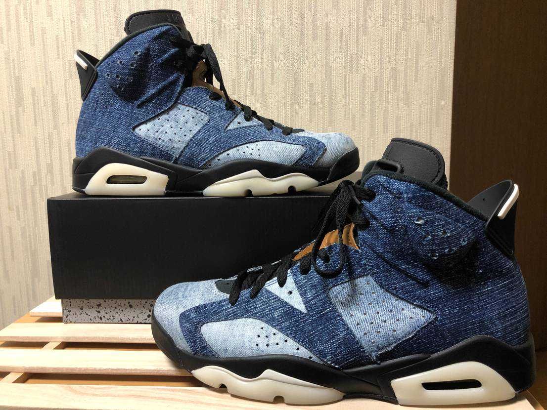 NIKE AIR JORDAN 6 "WASHED DENIM"