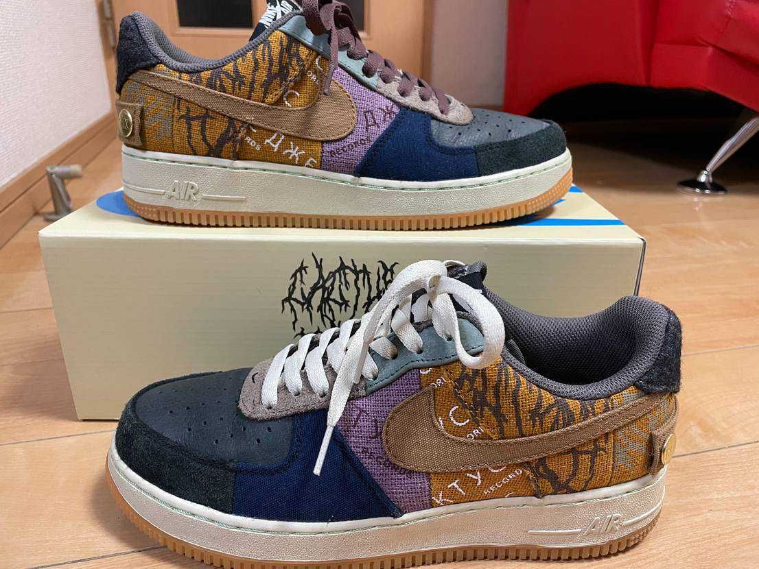 Travis Scott × Nike Air Force 1 Low Cactus Jack "Multi Color"