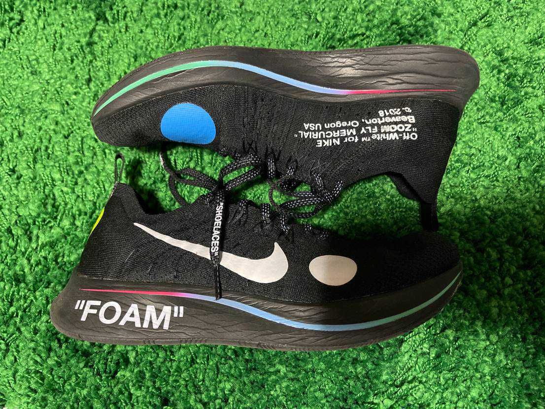 Off-White × Nike Zoom Fly Mercurial Flyknit "Black/White/Volt"