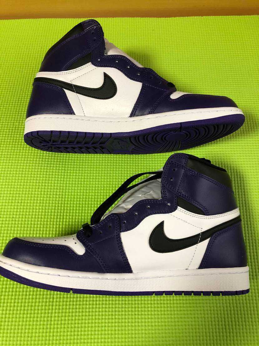 Nike Air Jordan 1 Retro High OG "Court Purple White/Black" (2020)