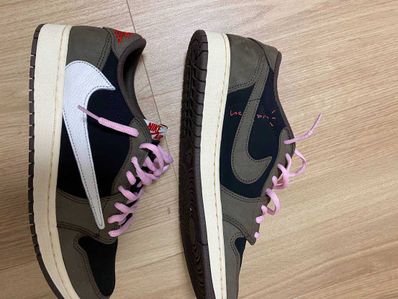Travis Scott × Nike Air Jordan 1 Low OG SP-T "Black/Dark Mocha"