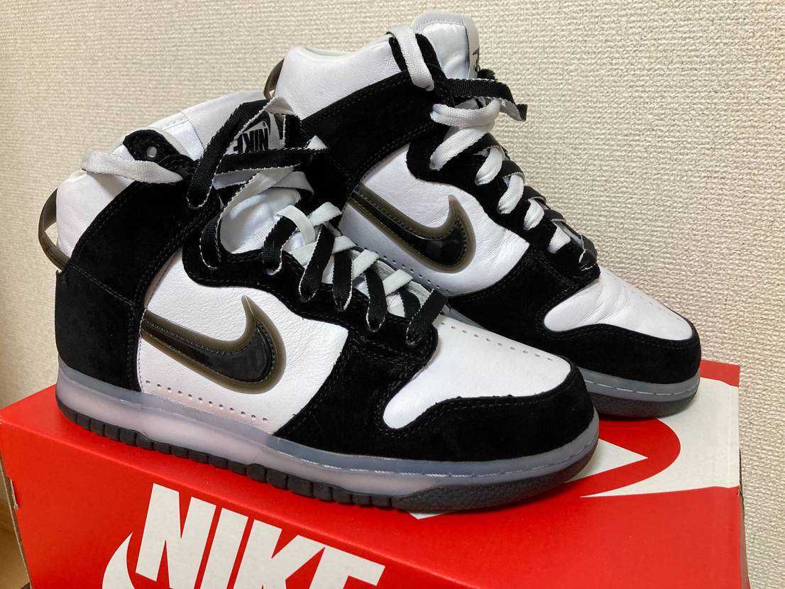 SLAM JAM x NIKE DUNK HIGH "WHITE/CLEAR BLACK"