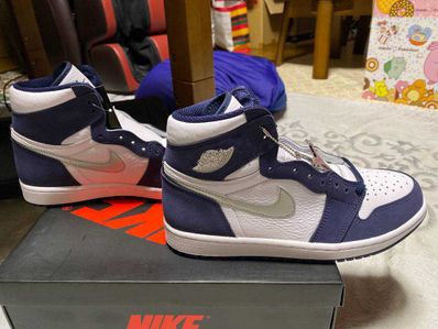 Nike Air Jordan 1 High OG CO.JP "White/Midnight Navy" (2020)(ブリーフケースなし)