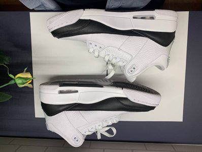 Fragment × Nike Air Jordan 3 "White/Black"
