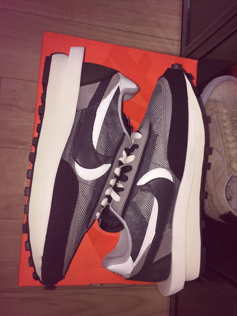 sacai × Nike LD Waffle "Black"