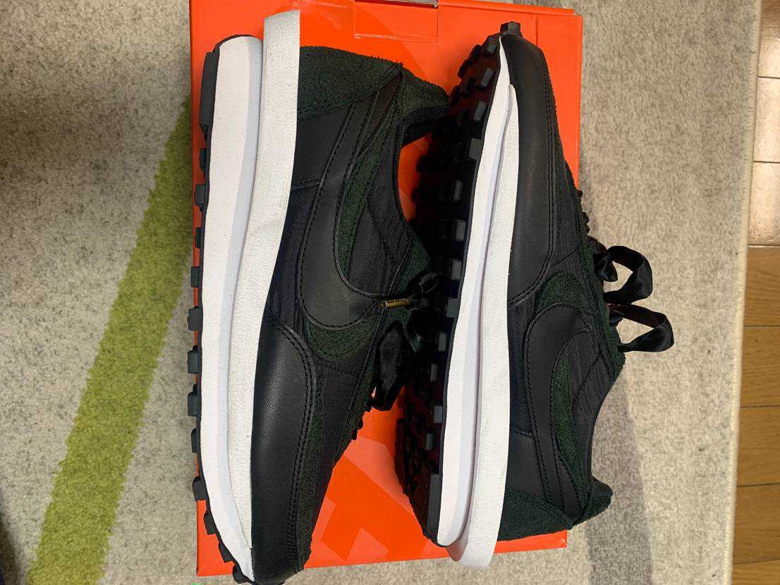 sacai × Nike LDV Waffle "Triple Black"