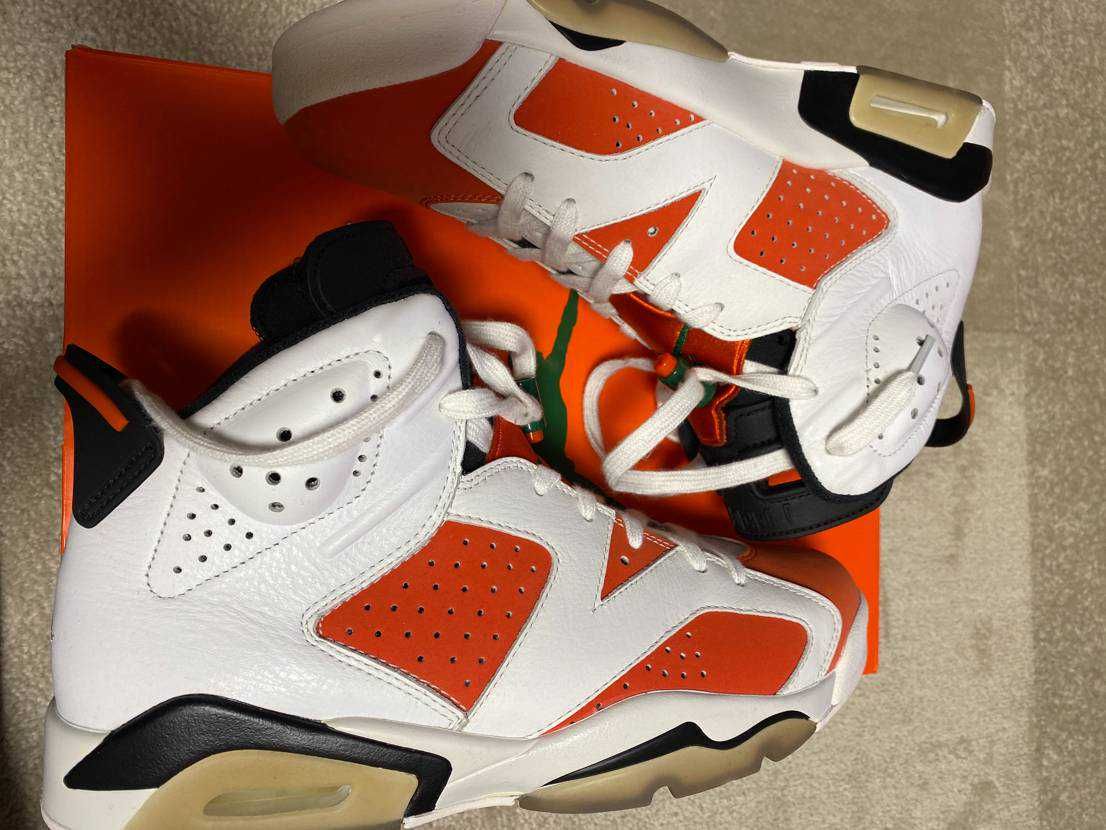 Nike Air Jordan 6 Retro "Gatorade Like Mike White" 