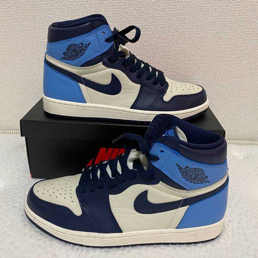Nike Air Jordan 1 Retro High OG "Obsidian/University Blue"