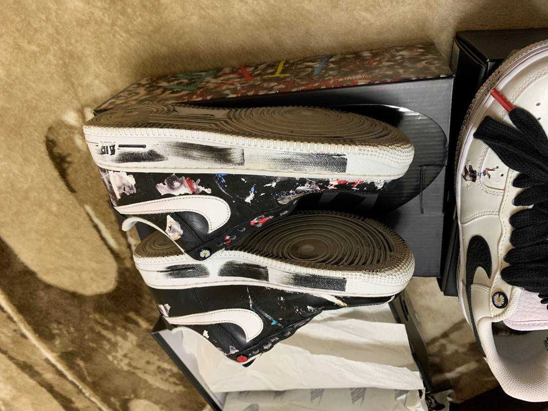 PEACEMINUSONE × Nike Air Force 1 Low Para Noise "Black" / G-DRAGON