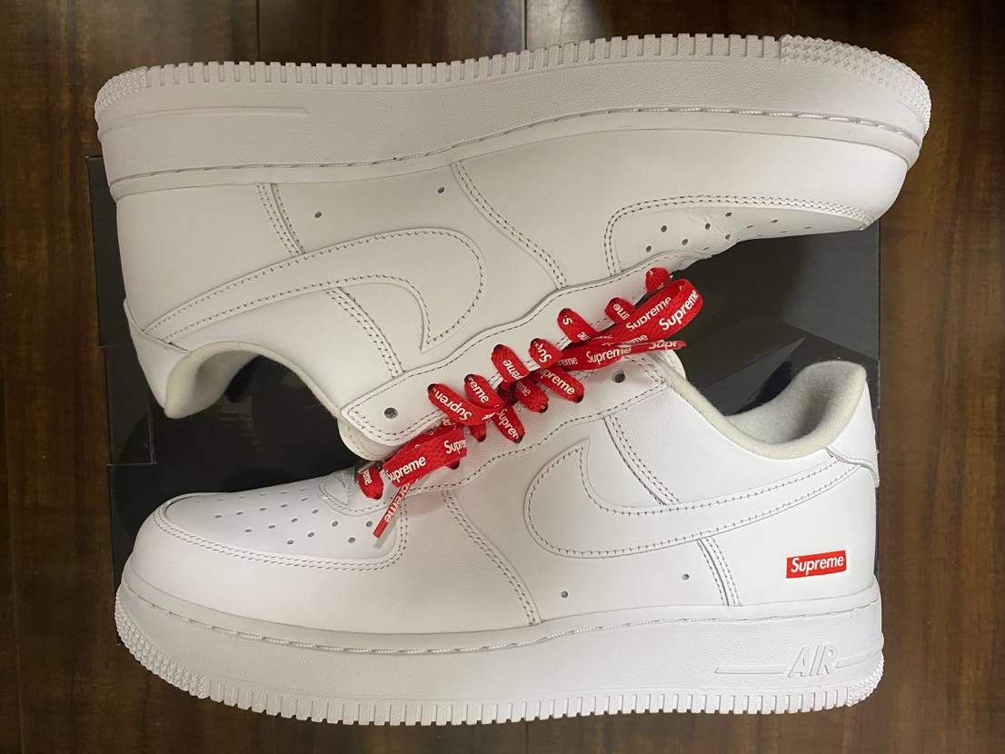 Supreme × Nike Air Force 1 Low "White"