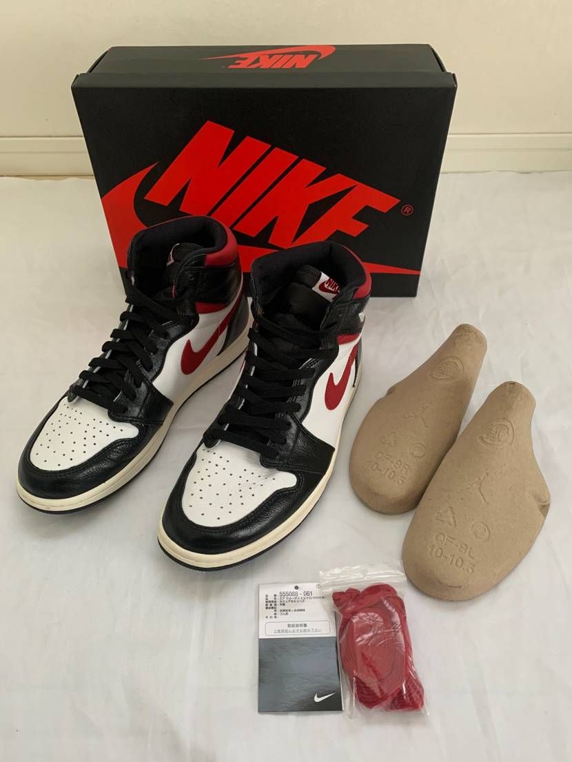 Nike Air Jordan 1 Retro High "Black/White/Sail/Gym Red"