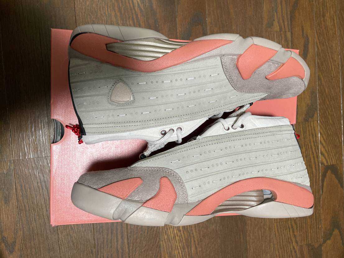 Clot × Nike Air Jordan 14 Low "Brown"