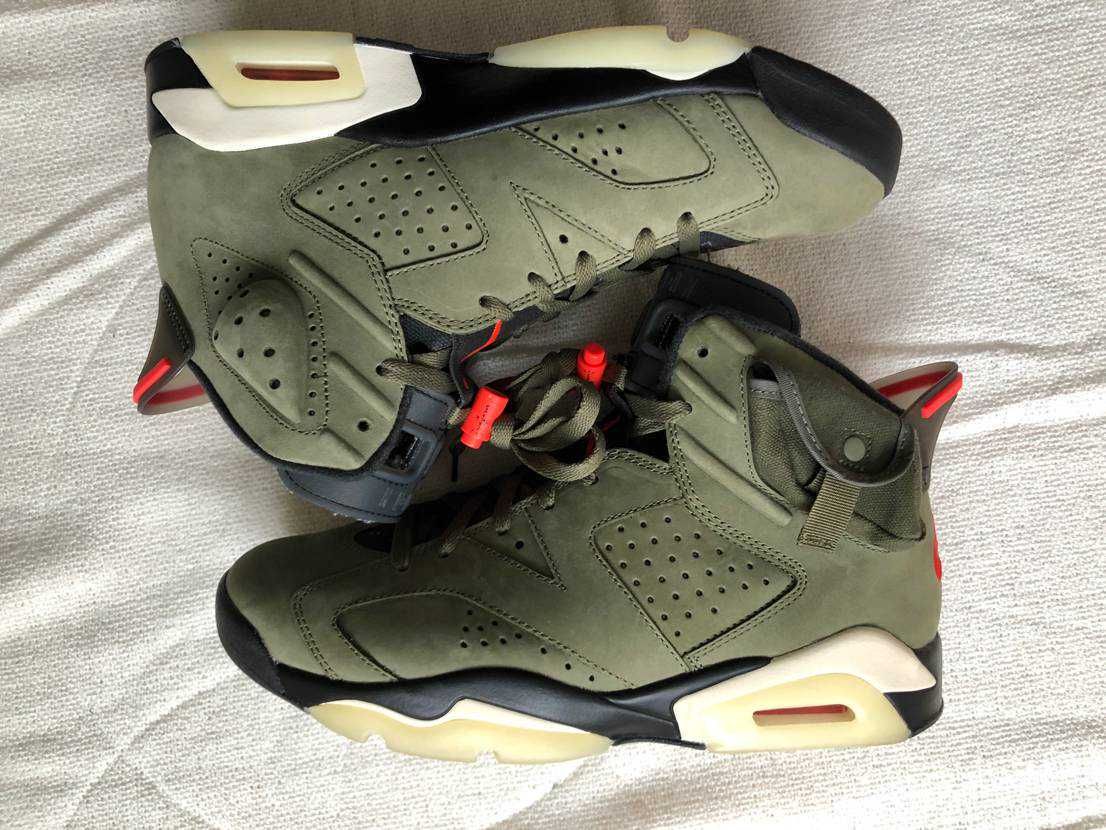 Travis Scott × Nike Air Jordan 6 Retro "Medium Olive"