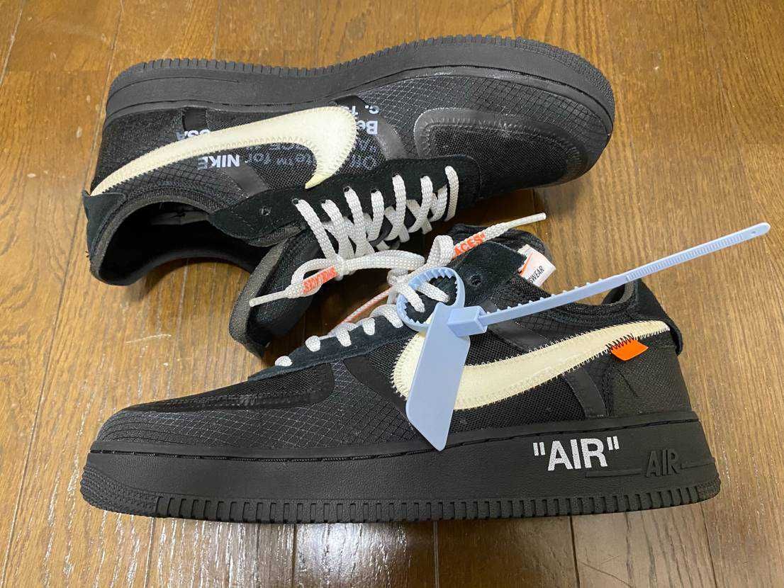 Off-White × Nike Air Force 1 Low "Black"