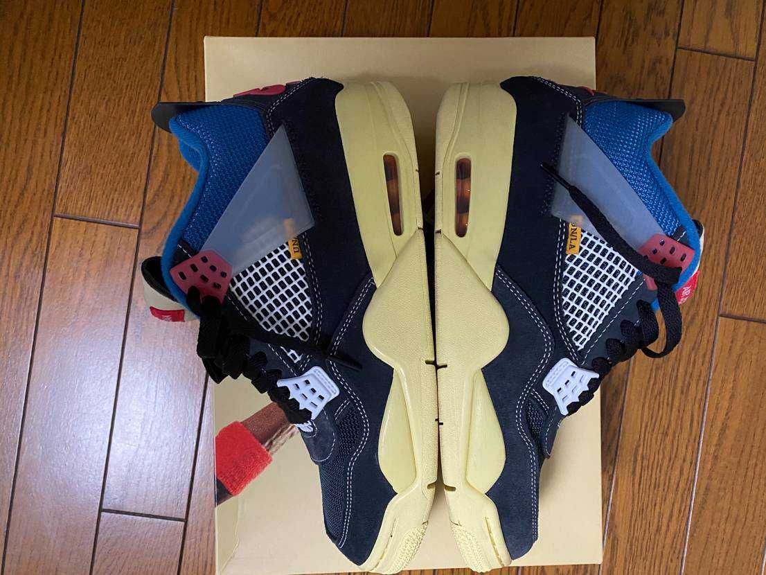 UNION × NIKE AIR JORDAN 4 "OFF NOIR"