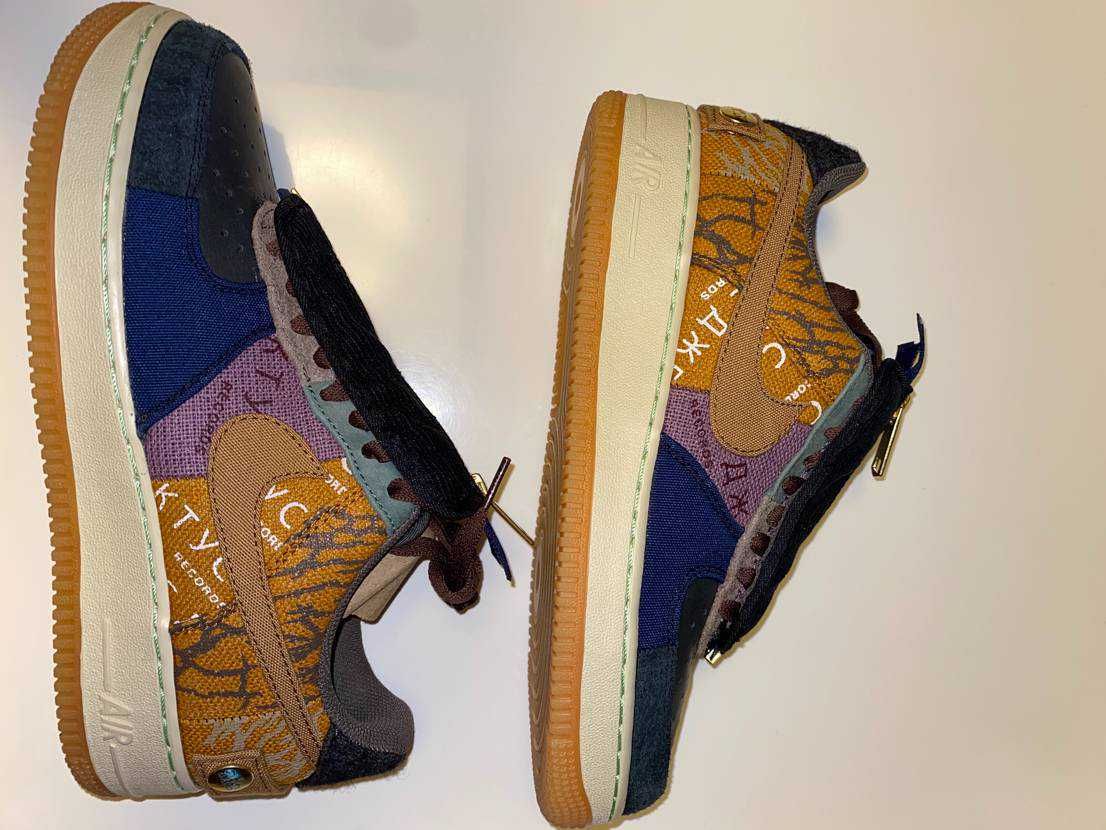 Travis Scott × Nike Air Force 1 Low Cactus Jack "Multi Color"