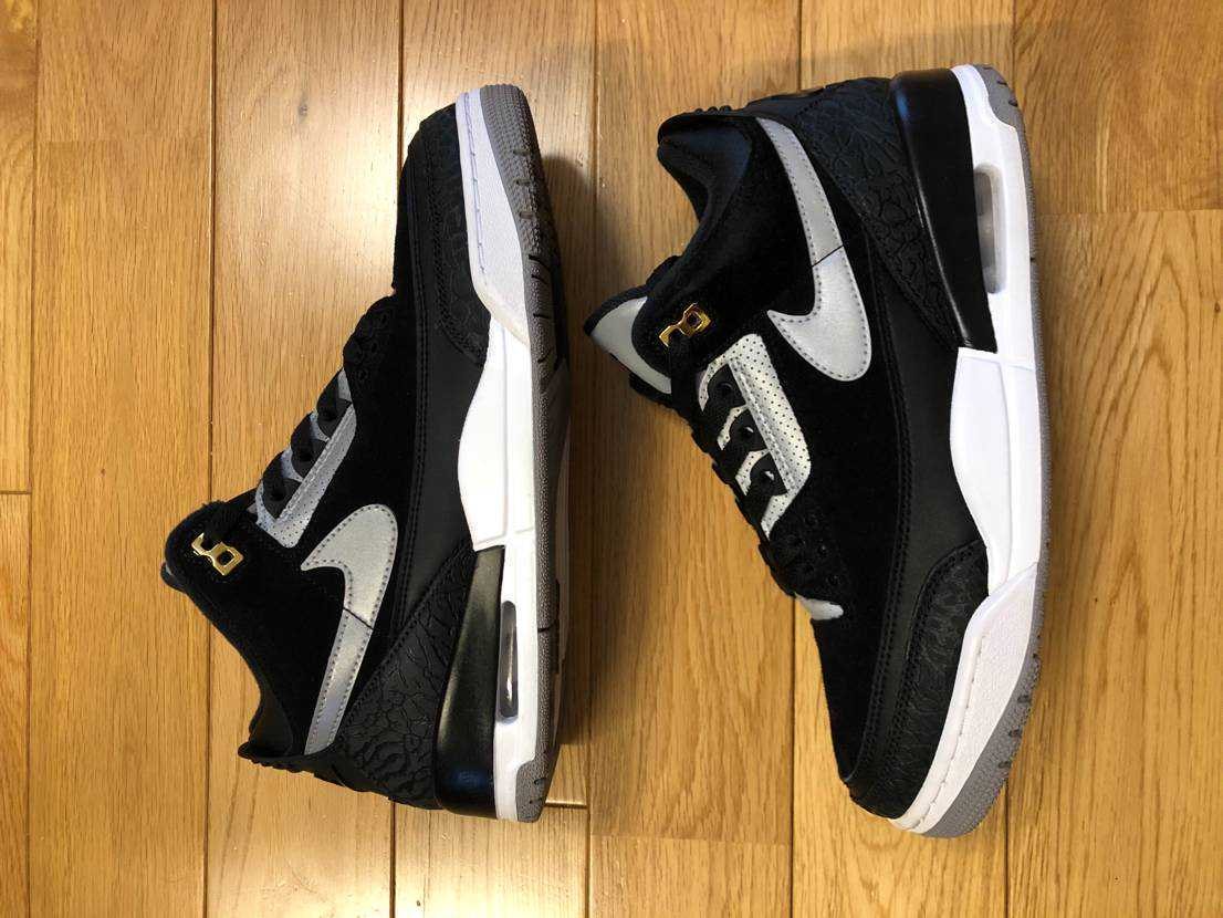 Nike Air Jordan 3 Retro Tinker "Black/Cement Grey"