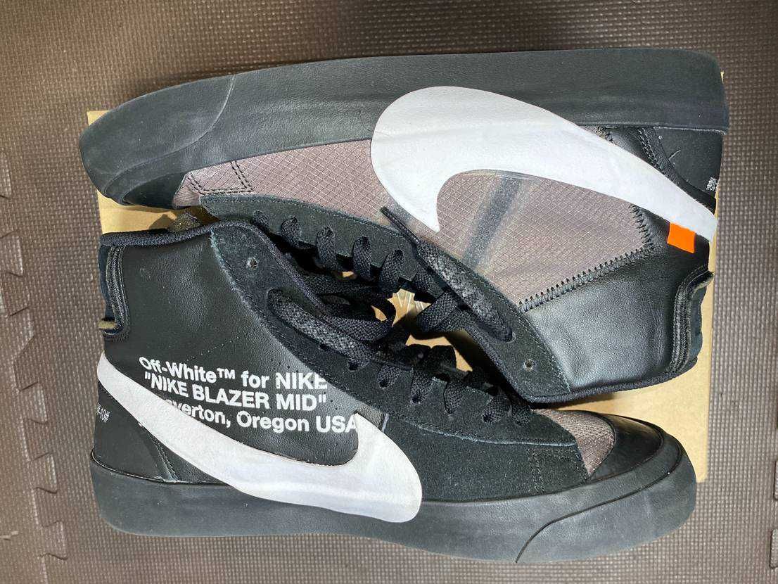 Off-White × Nike Blazer Studio Mid "Grim Reaper"