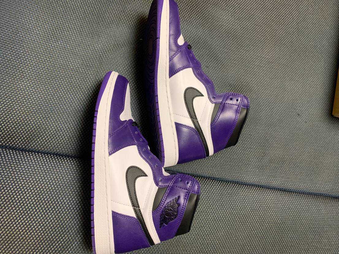 Nike Air Jordan 1 Retro High OG "Court Purple White/Black" (2020)   