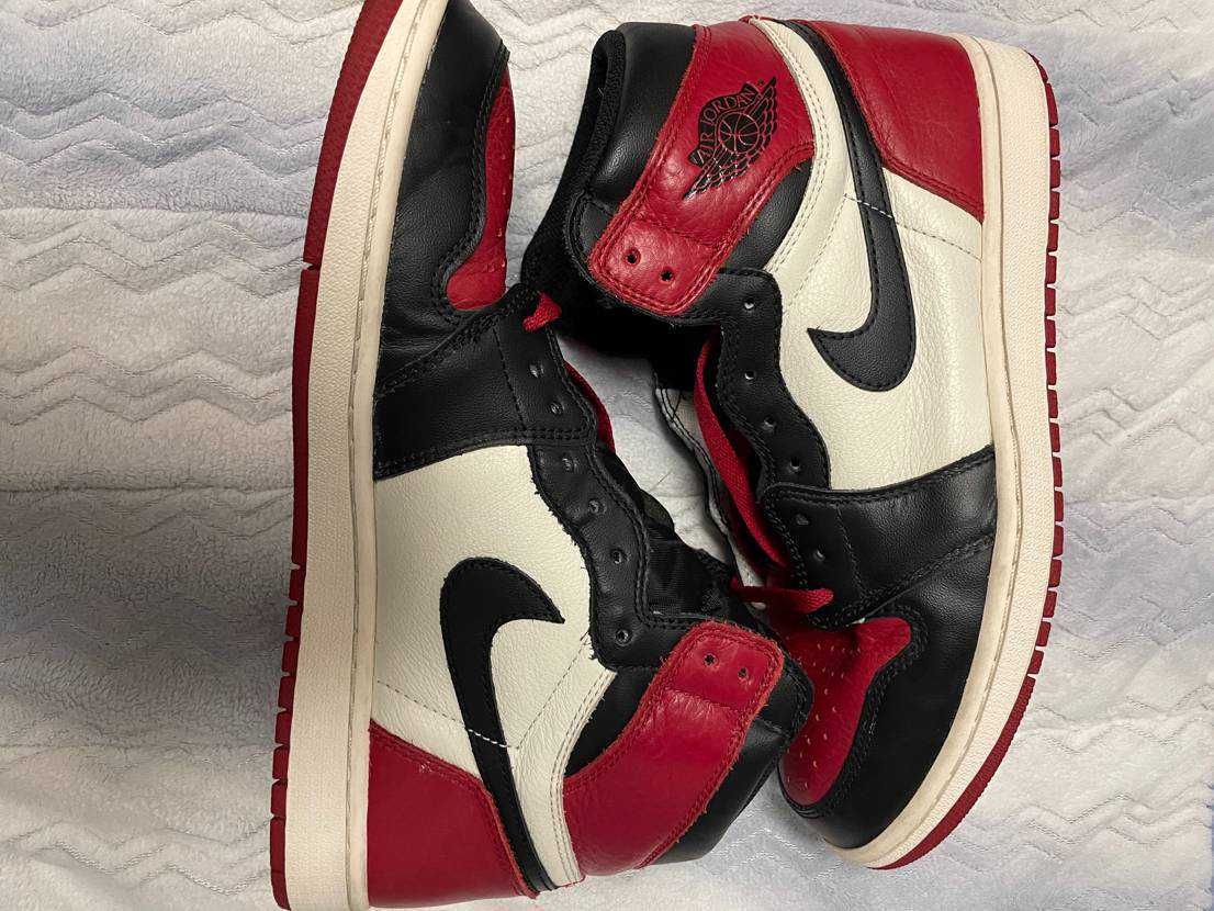 Nike Air Jordan 1 Retro High OG "Bred Toe"