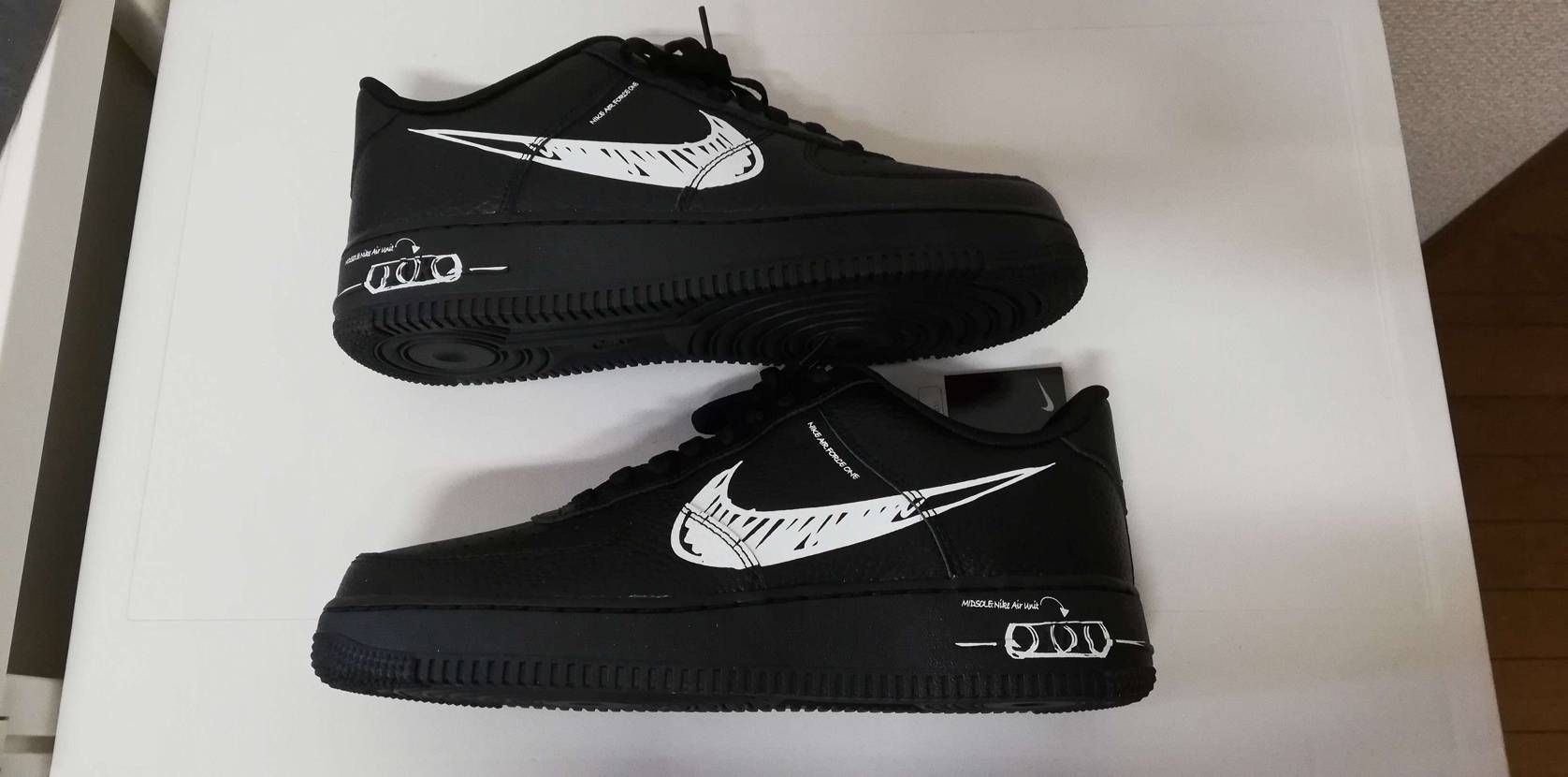 Nike Air Force 1 Low Lv8 Utility "White Sketch"