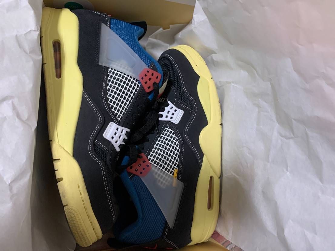 UNION × NIKE AIR JORDAN 4 "OFF NOIR"