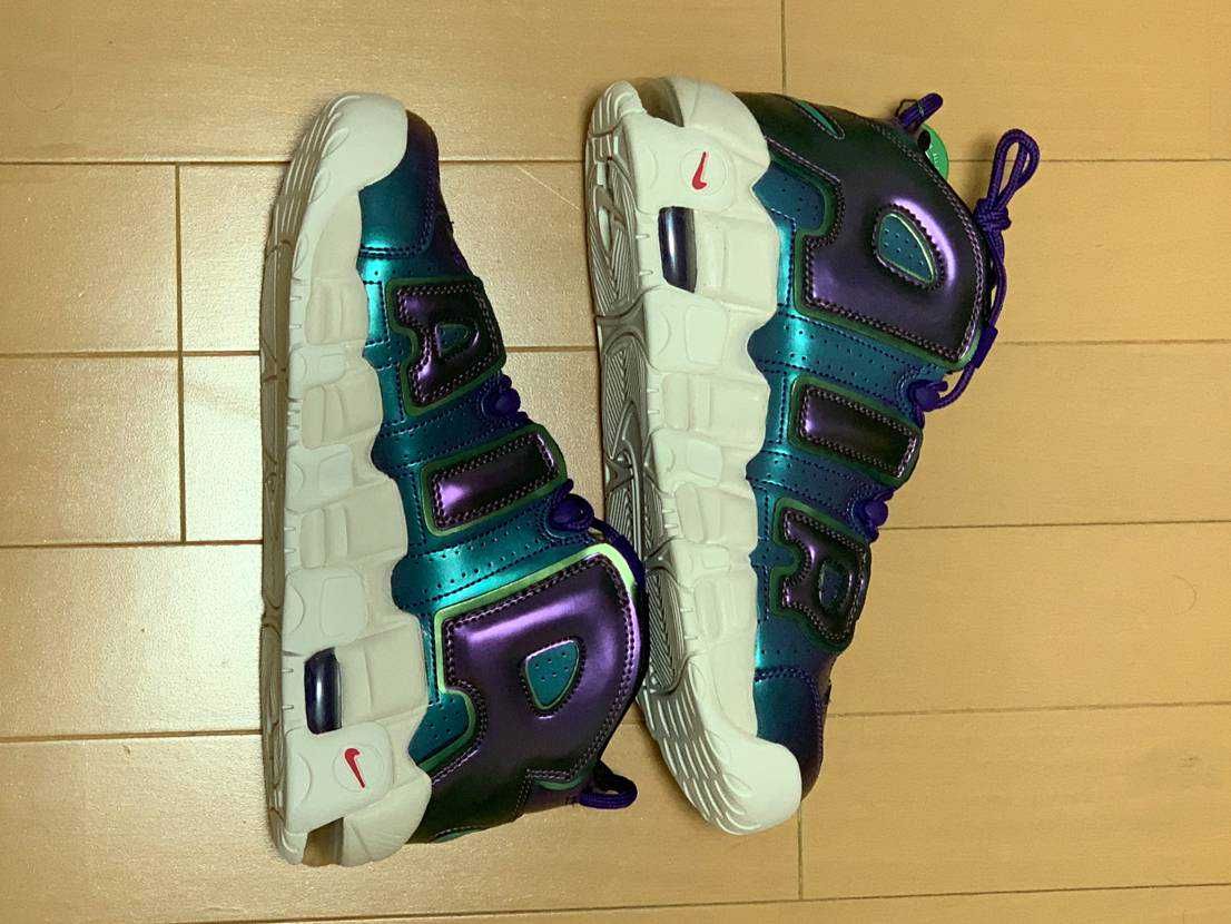 NIKE AIR MORE UPTEMPO "IRIDECENT PURPLE"