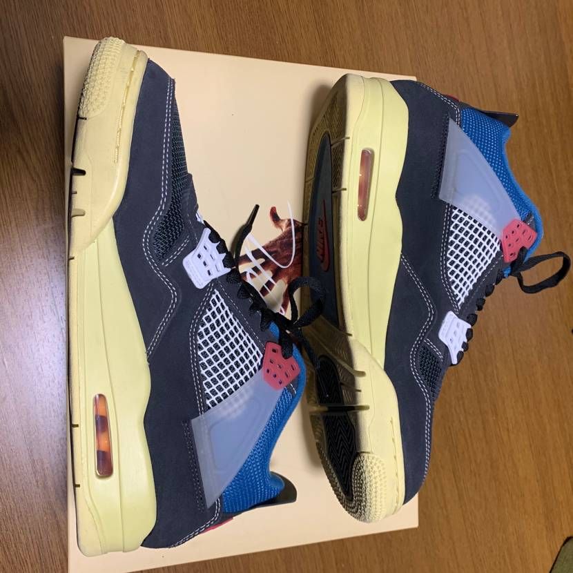 UNION × NIKE AIR JORDAN 4 "OFF NOIR"