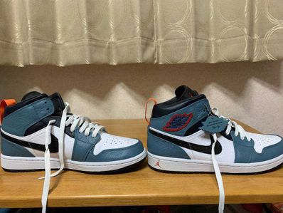 FACETASM × Nike Air Jordan 1 Mid "White/Navy"