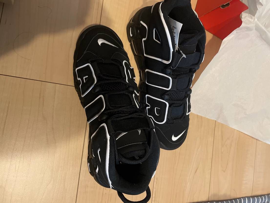 Nike Air More Uptempo "Black/White"(2020)