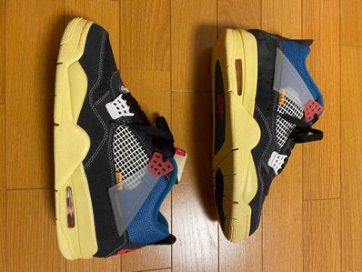 UNION × NIKE AIR JORDAN 4 "OFF NOIR"