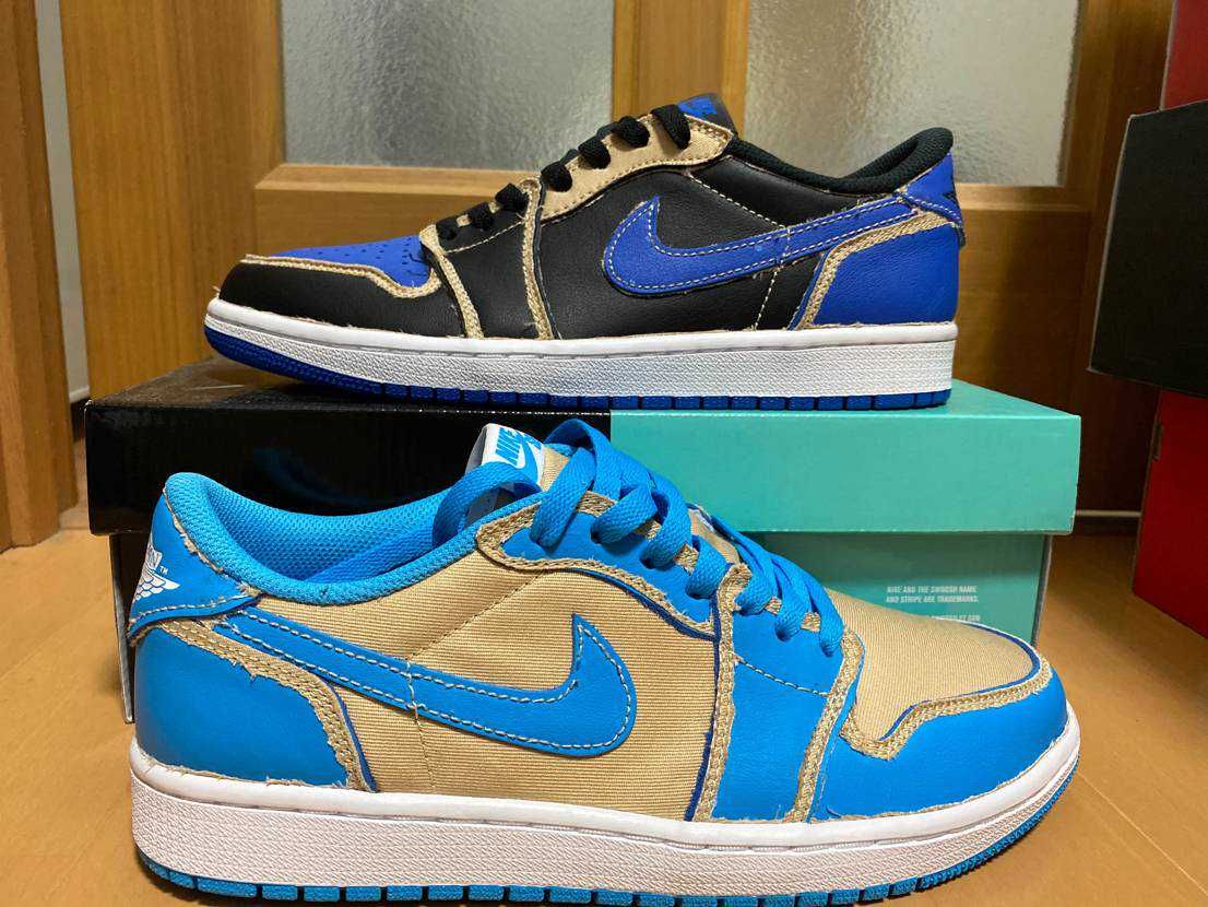 Nike SB Air Jordan 1 Low "Desert Ore/Royal Blue"