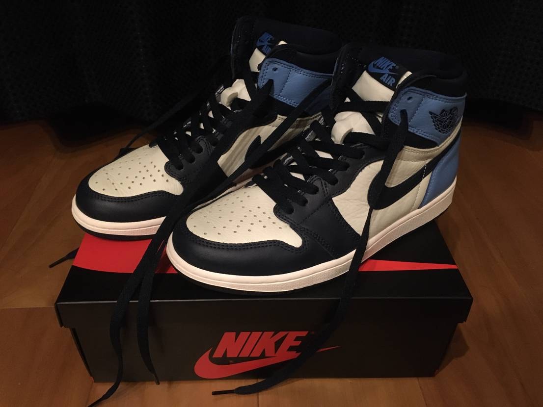 Nike Air Jordan 1 Retro High OG "Obsidian/University Blue"