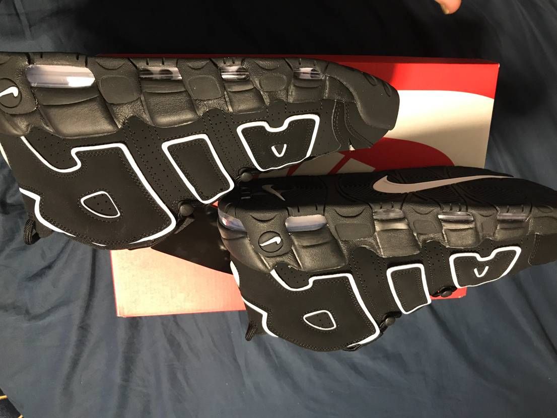 Nike Air More Uptempo "Black/White"(2020)