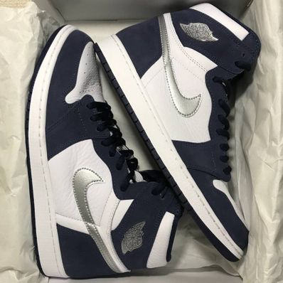 Nike Air Jordan 1 High OG CO.JP "White/Midnight Navy" (2020)(ブリーフケースなし)