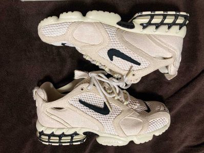 Stussy × Nike Air Zoom Spiridon CG 2 "Fossil/Black"