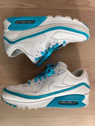 UNDEFEATED × Nike Air Max 90 "White/Blue"