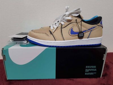 Nike SB Air Jordan 1 Low "Desert Ore/Royal Blue"