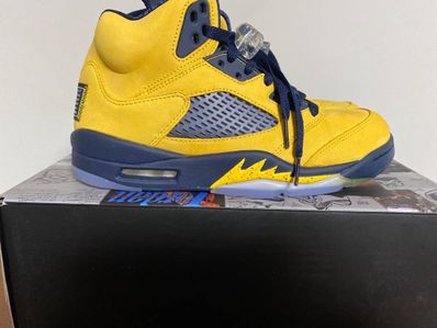 NIKE AIR JORDAN 5 "MICHIGAN"