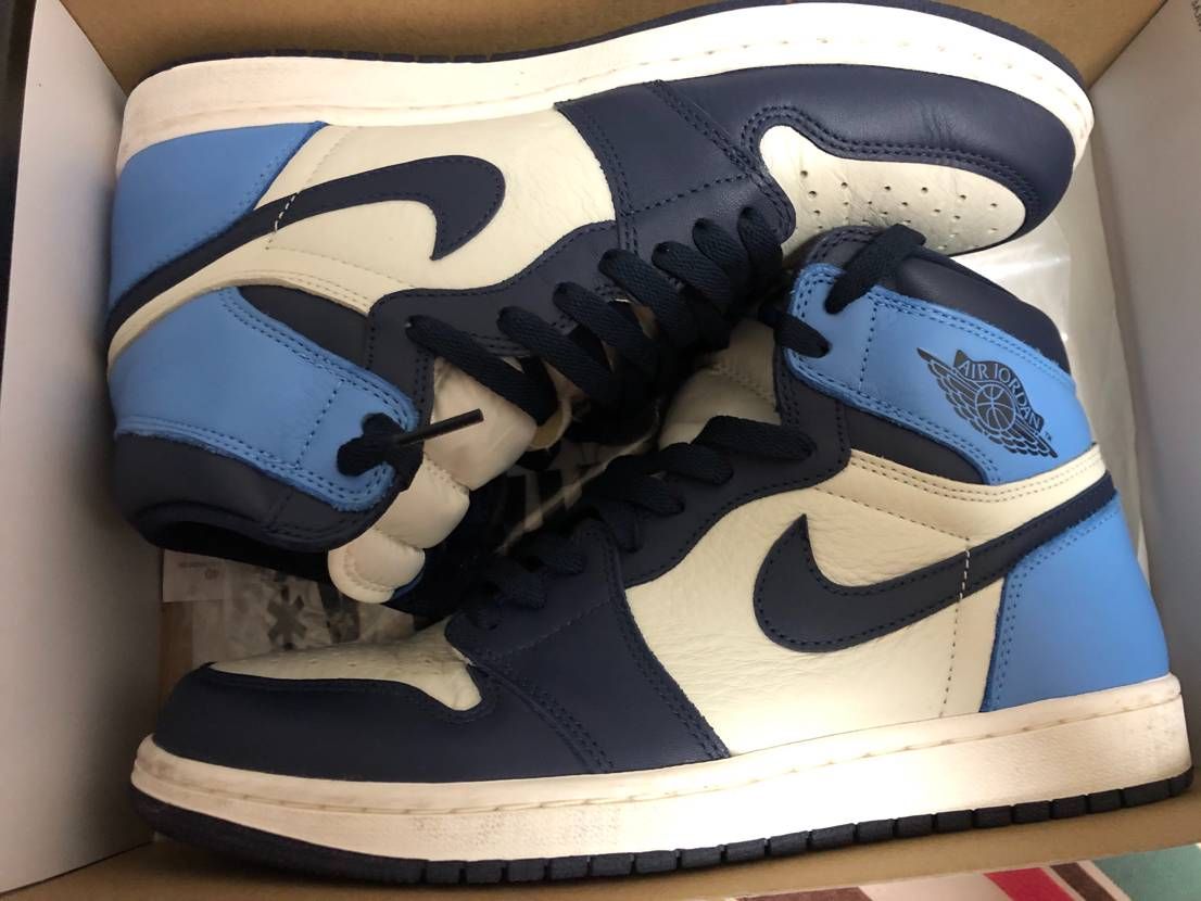 Nike Air Jordan 1 Retro High OG "Obsidian/University Blue"