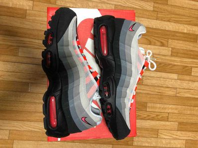 Nike Air Max 95 "White/Solar Red"