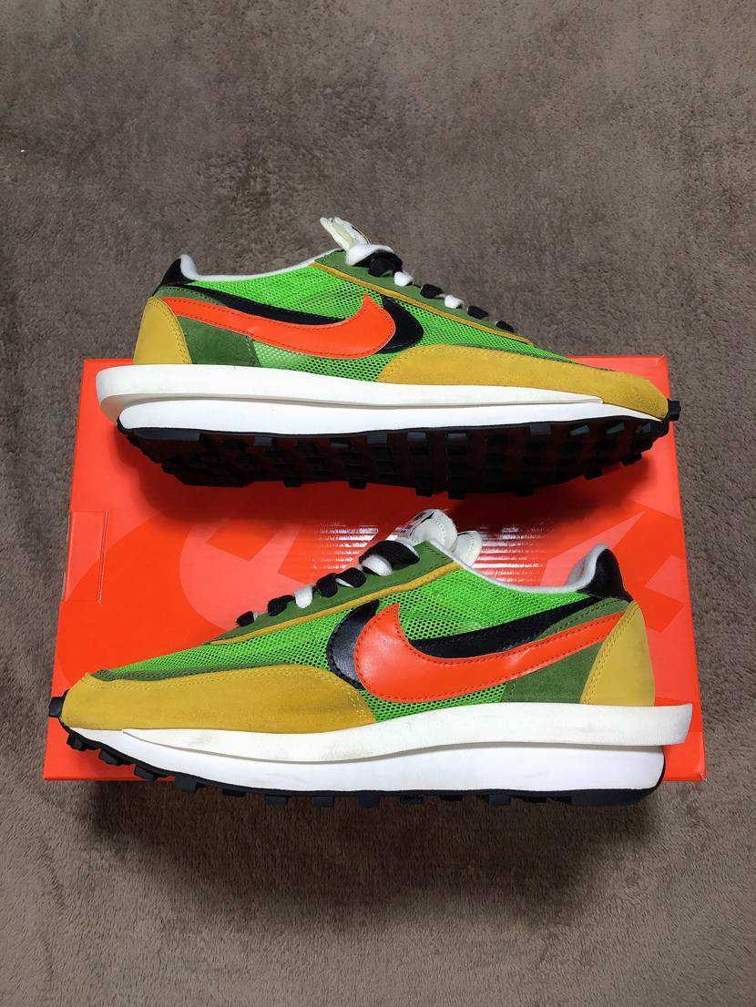 sacai × Nike LDV Waffle "Green"