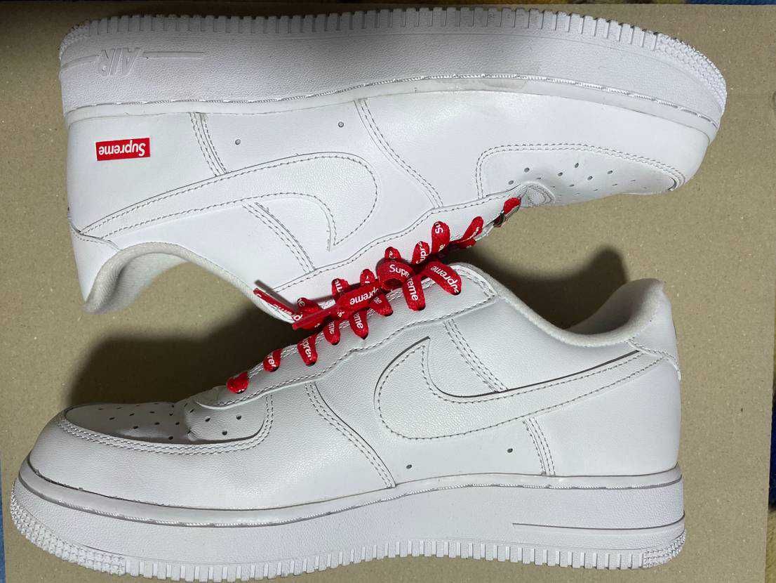 Supreme × Nike Air Force 1 Low "White"
